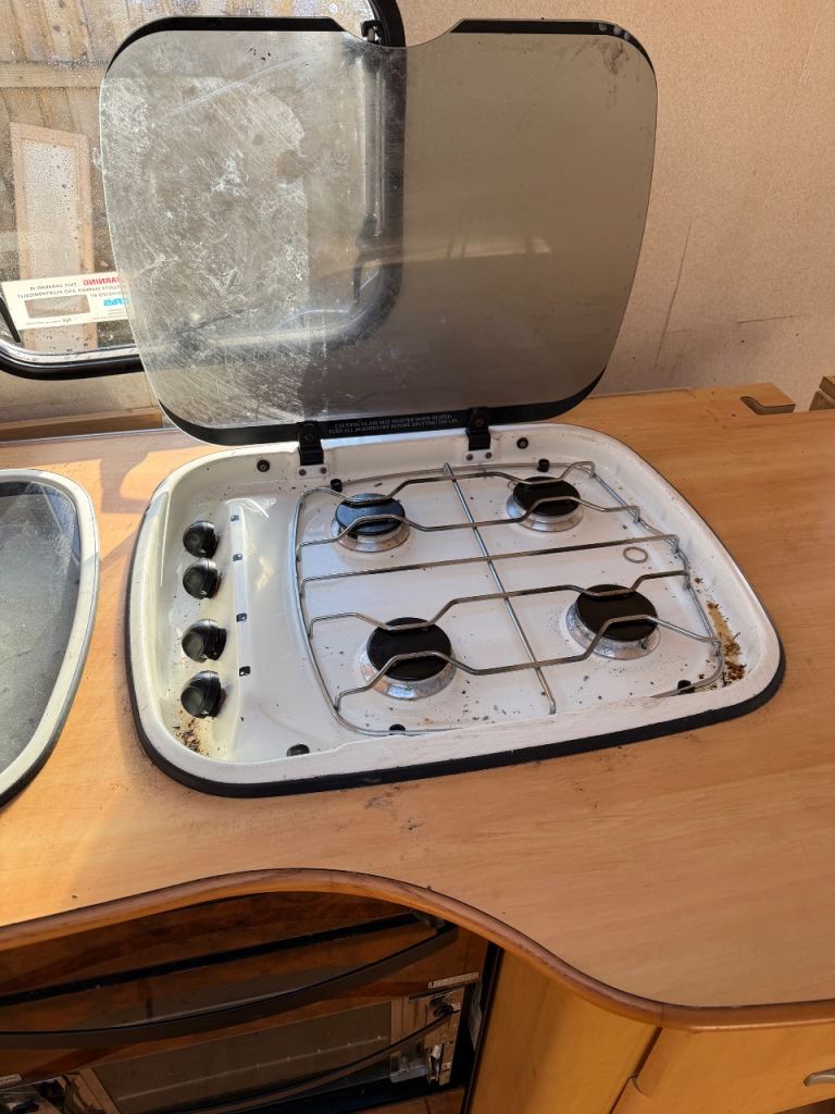 Caravan gas hob 