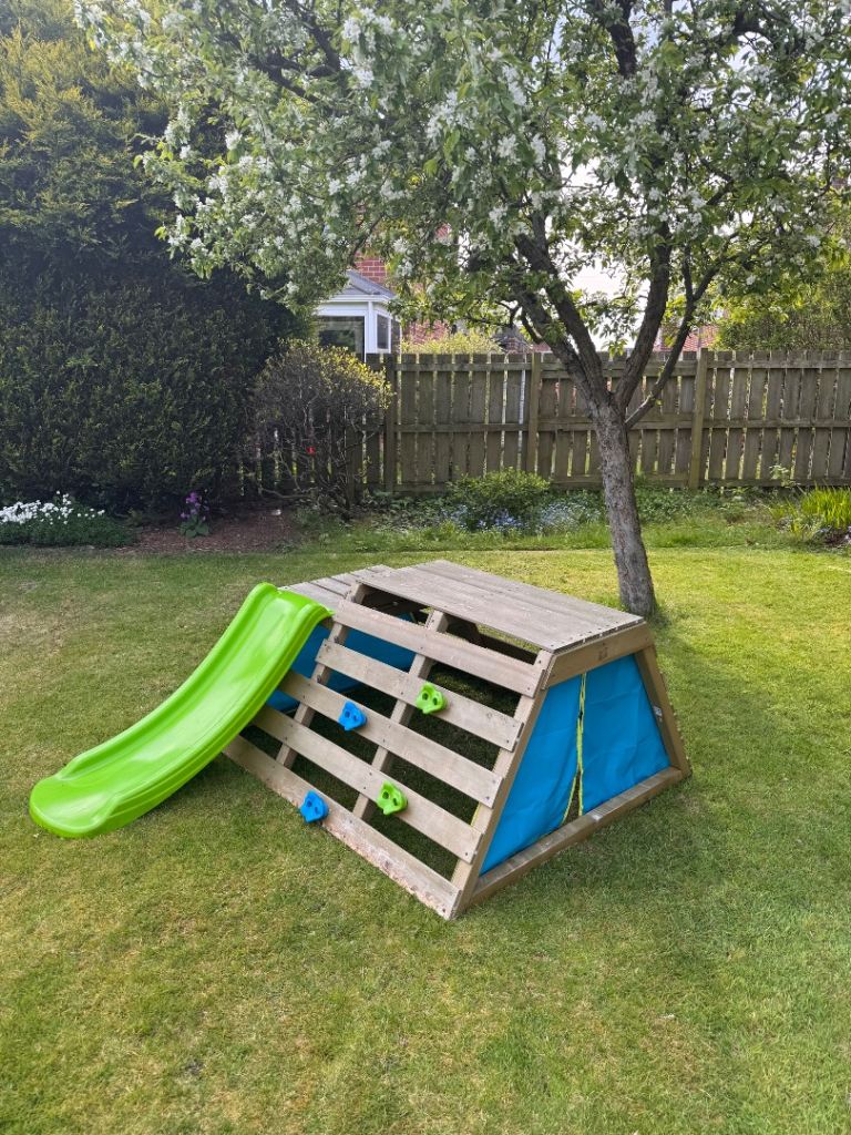 TP Wooden Climb and Slide