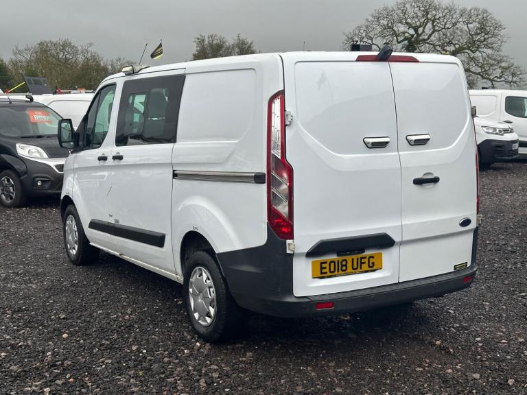 2018 Ford Transit Custom 2.0 TDCi 105ps Low Roof D/Cab Van PANEL VAN DIESEL Manual