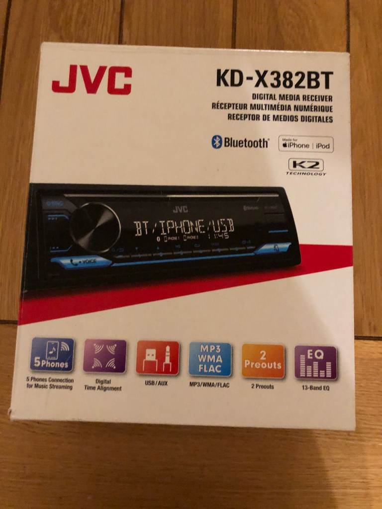 JVC KD - X382BT Digital Media Receiver