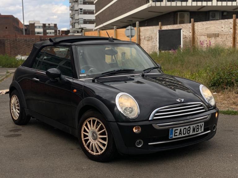 2008 MINI Convertible 1.6 Cooper 2dr Auto CONVERTIBLE PETROL Automatic
