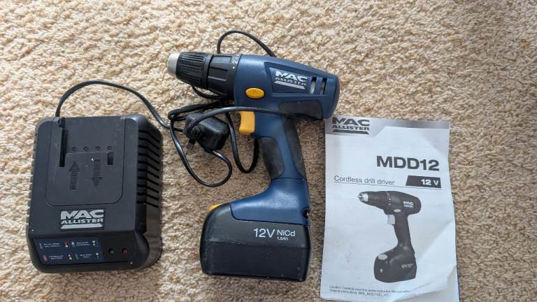 Cordless drill driver