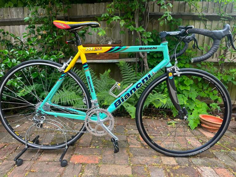 UT Ultra Rare Original BIANCHI XLEV2 size/ 54 cm Road Bike Full Record