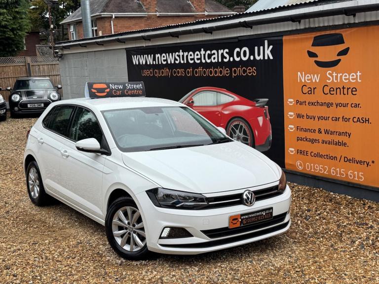 2018 Volkswagen Polo 1.0 TSI SE Euro 6 (s/s) 5dr HATCHBACK Petrol Manual