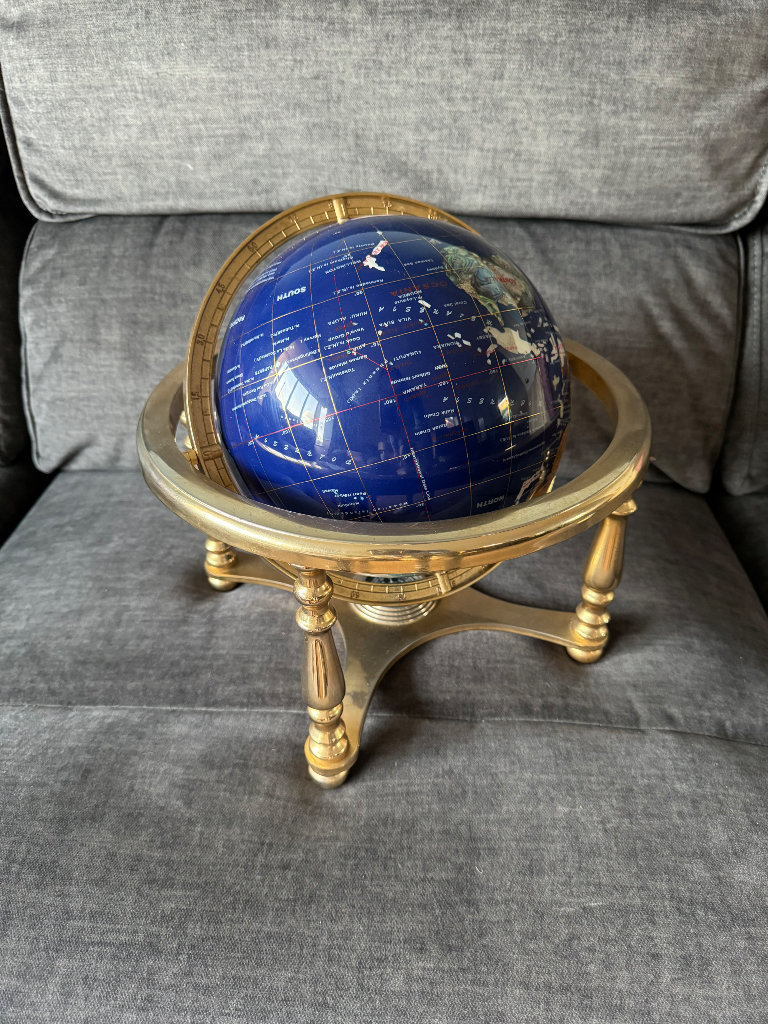 Gemstone globe 