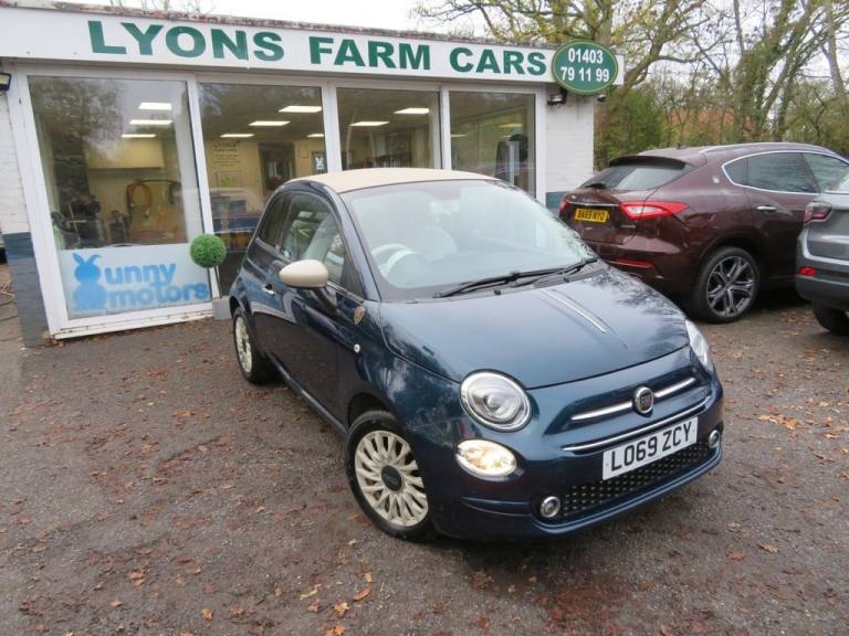 2019 69 FIAT 500C 1.2 CONVERTIBLE LOUNGE 2D 69 BHP NEW SHAPE