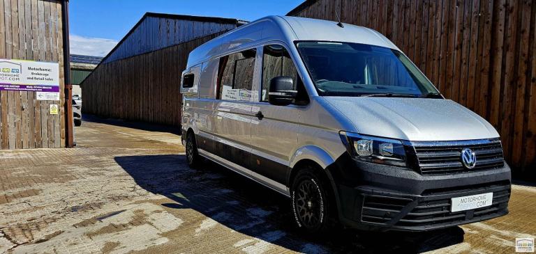 VW Crafter van conversion LWB 2022 (72) manual 6.8m 3500kgs 3 berth/belts