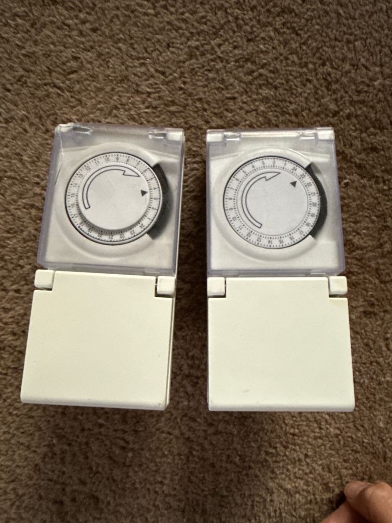 Timer sockets x2
