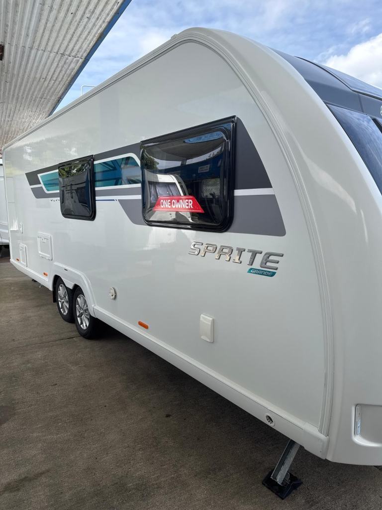 Sprite Quattro Grande DB, Yr.2023, 6 Berth, 8ft wide, Fixed Bunks