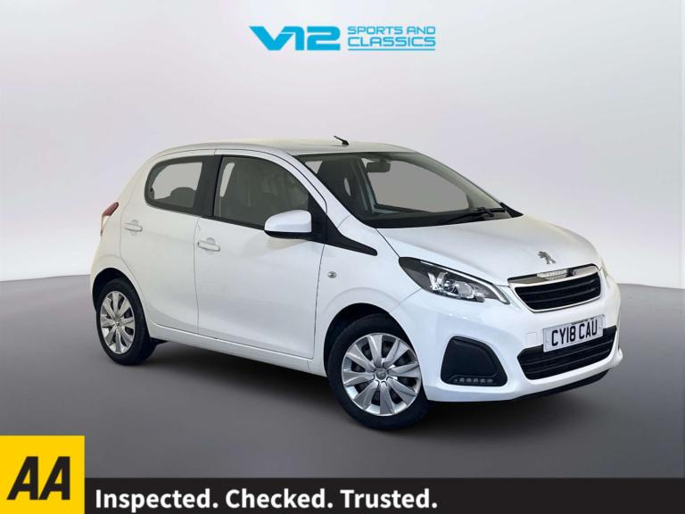 2018 Peugeot 108 1.0 Active 5dr HATCHBACK PETROL Manual