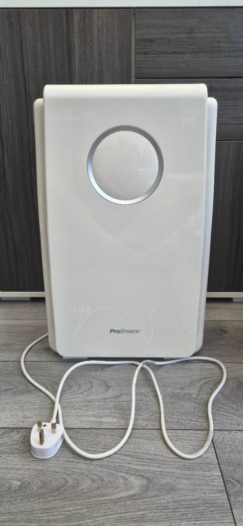 Pro Breeze 5-in-1 Air Purifier - White, Good Condition