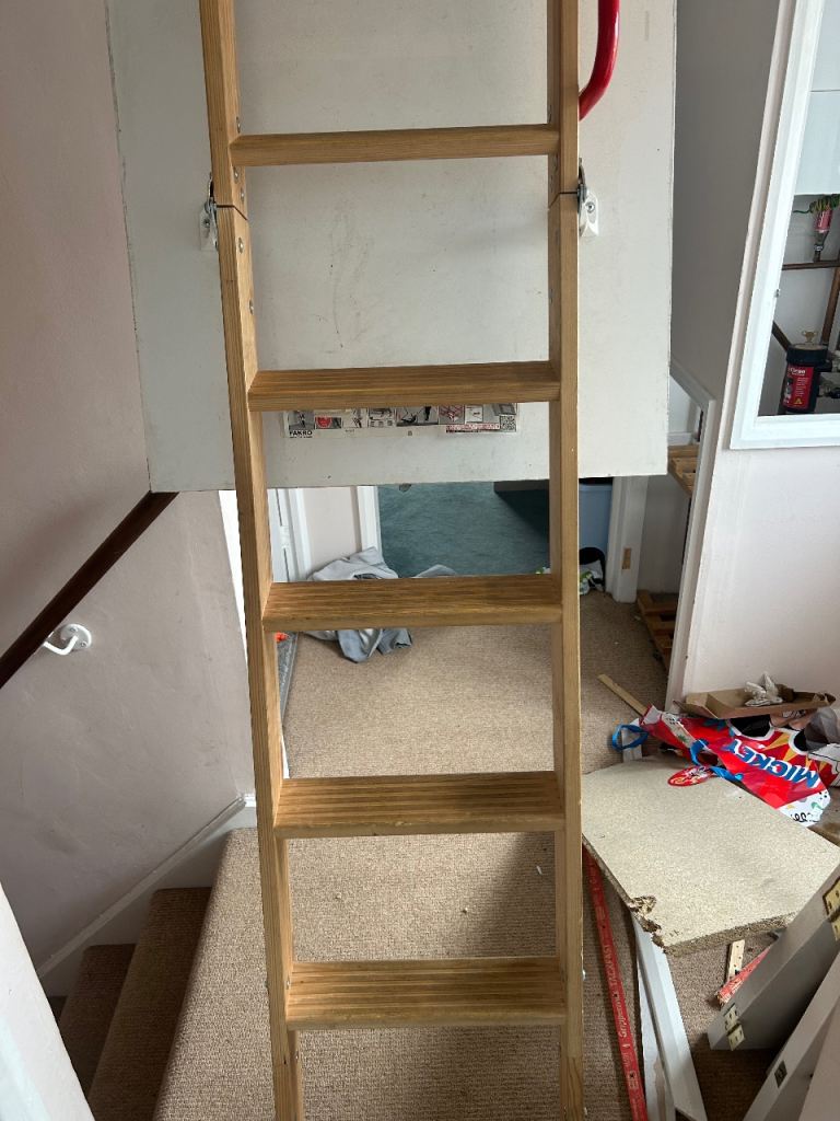 Loft ladders with hatch