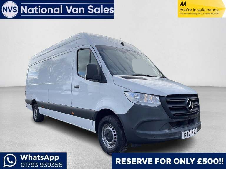 2021 Mercedes-Benz Sprinter Sprinter 2.0 315 CDI Progressive RWD L3 H2 Euro 6 (s/s) 5dr PANEL VAN...