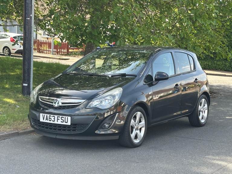 VAUXHALL CORSA 1.4 PETROL LOW MILEAGE 61,000 5DR MANUAL 2 OWNERS 2 KEYS 2014 BLACK GOOD CONDITION
