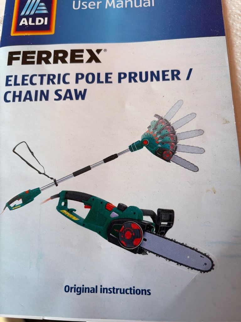 Electric Pole Pruner/Chain Saw