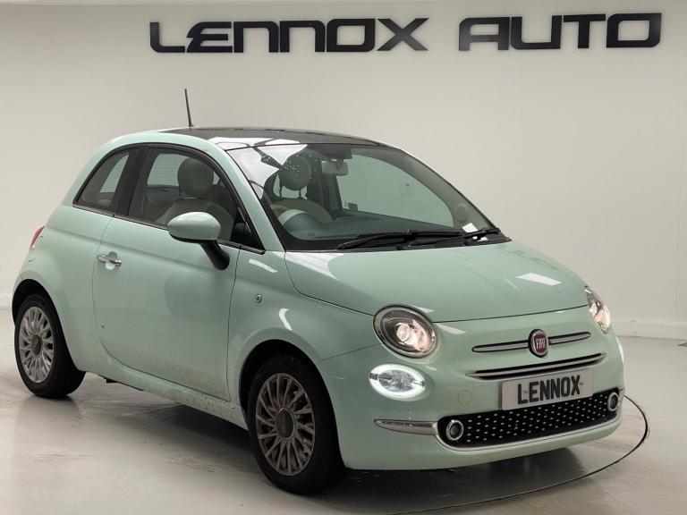 2016 Fiat 500 1.2 Lounge Euro 6 (s/s) 3dr HATCHBACK Petrol Manual