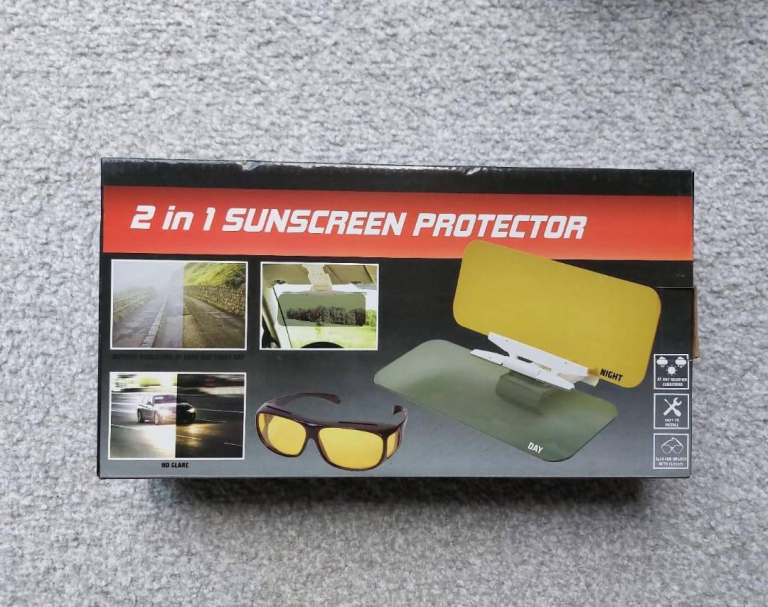 Car VISOR SmartClear 2in1 Sunscreen Protector 