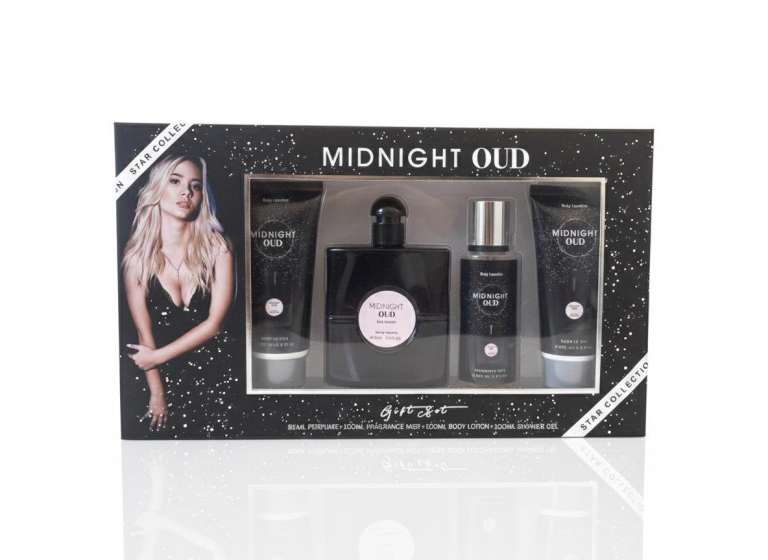 Midnight Oud Fragrance Set - Perfume, Body Lotion & Mist