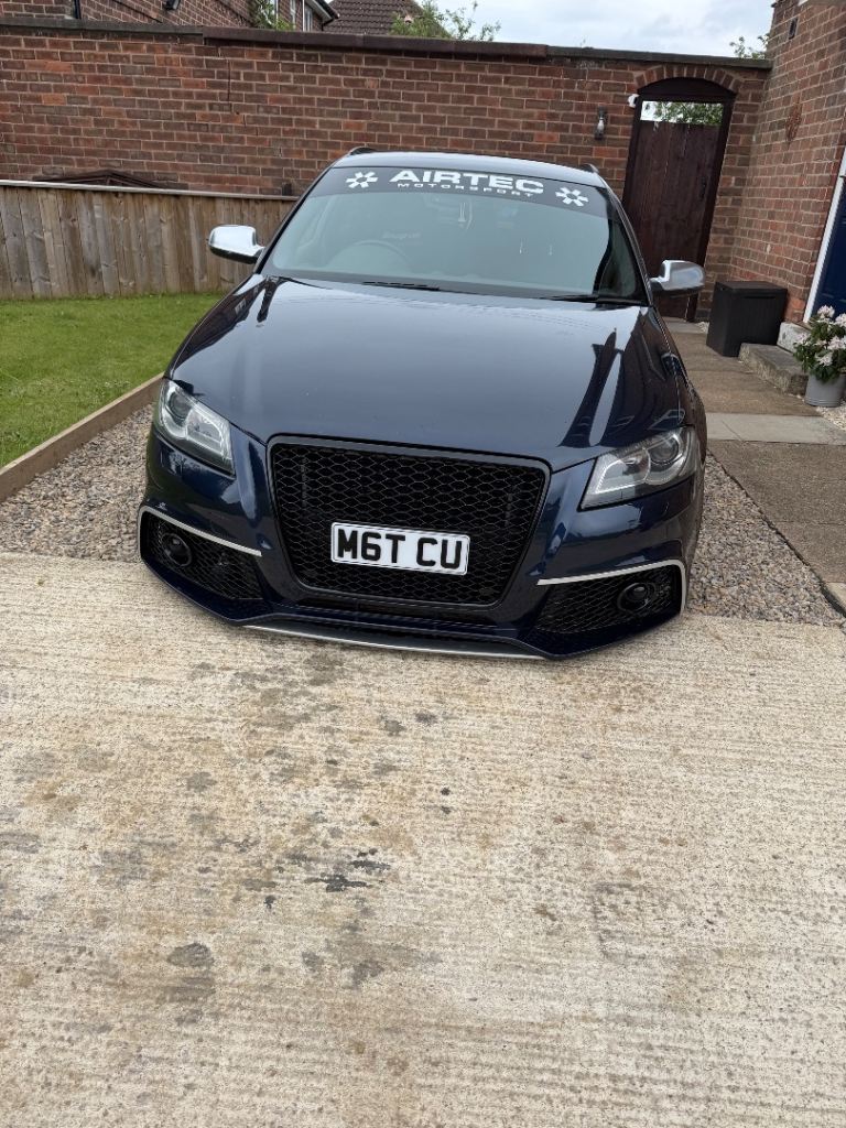 2012 Audi S3 black edition sportback facelift modified 