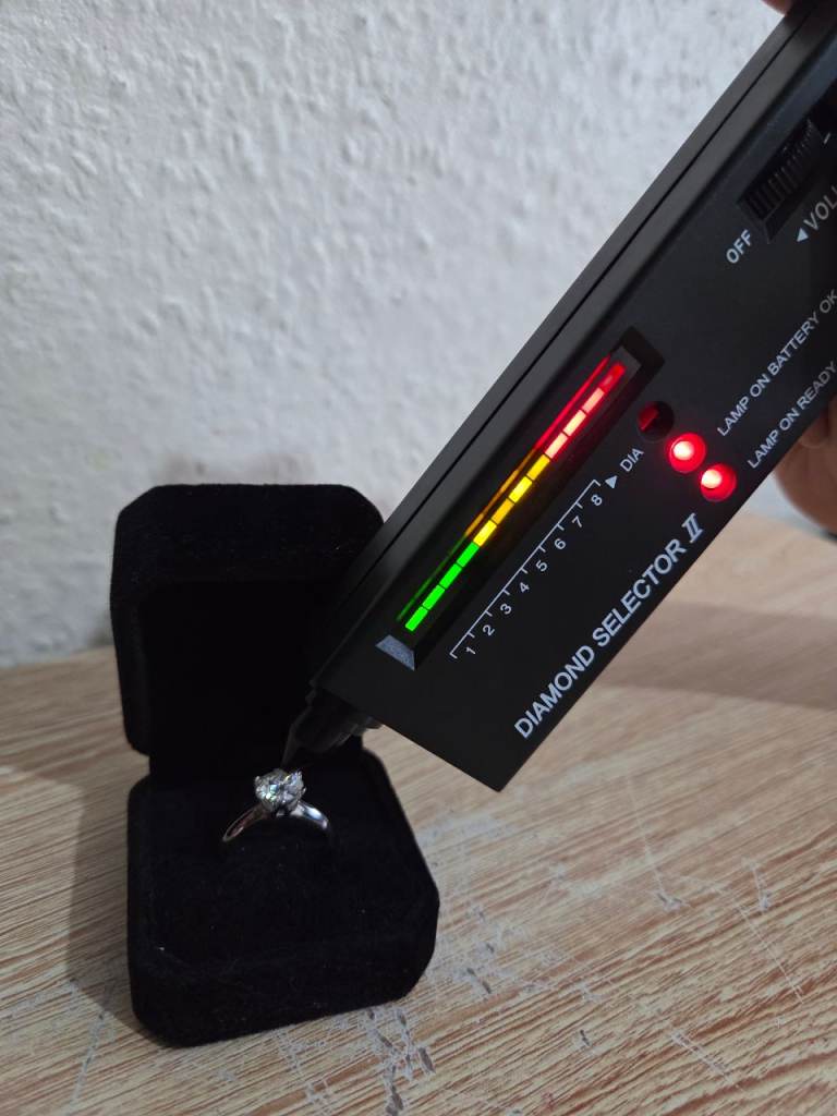 2 Carat Moissanite Engagement Ring, VVS1, 925 Sterling Silver, Diamond Alternative Ring, 