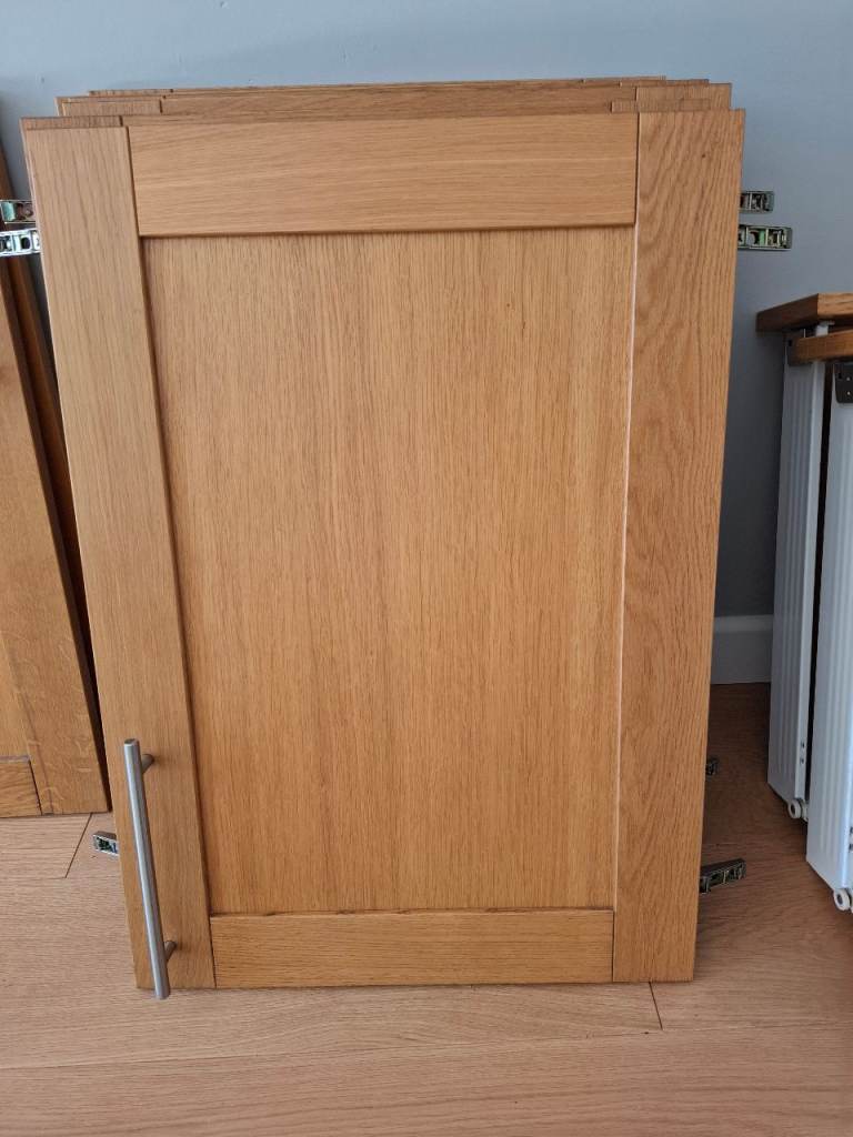 Solid Oak Shaker Kitchen door fronts of various sizes