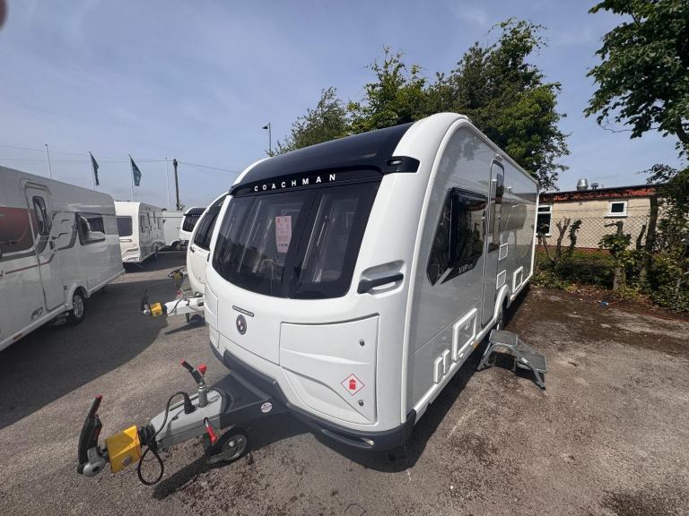 COACHMAN VIP 575 2024 MODEL FIXED ISLAND BED TOURING CARAVAN