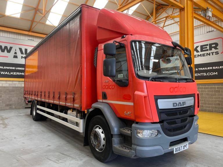 DAF LF230 18 TONNE *EURO 6* CURTAINSIDER - 2017 - BG67 XPT
