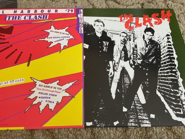 THE CLASH - PEARL HARBOR 79 LP. VERY RARE JAPANESE PROMO., £165.00