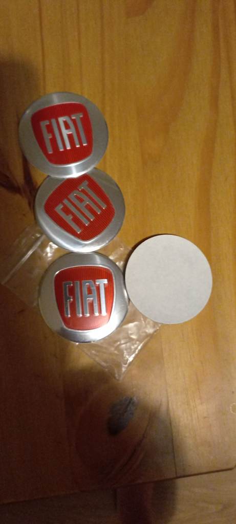 Fiat stick on  centre cap covers 
