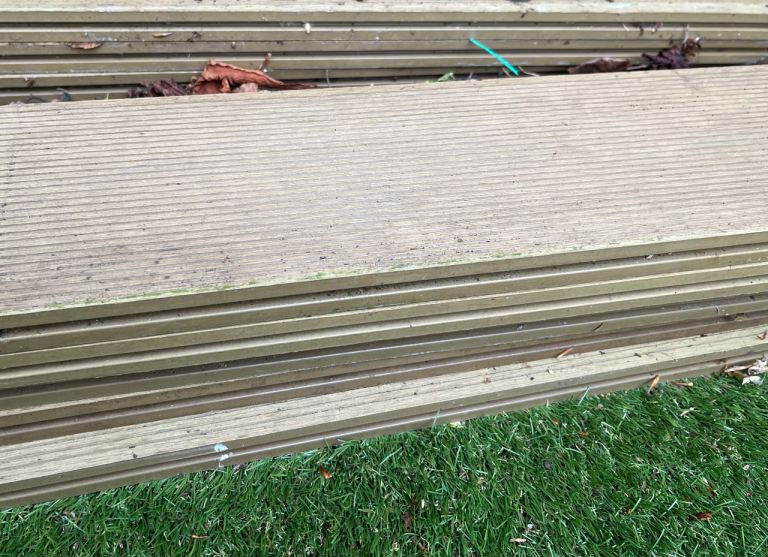 Composite decking boards