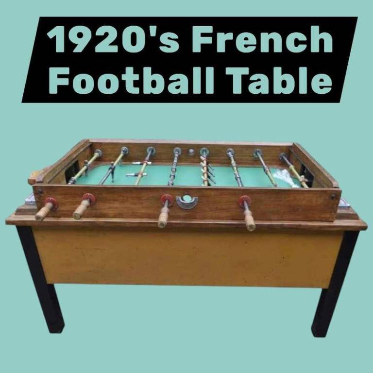1920's French Football Table (REFURBISHED)