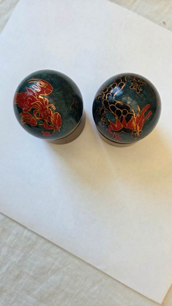 Chinese chime worry/stress balls