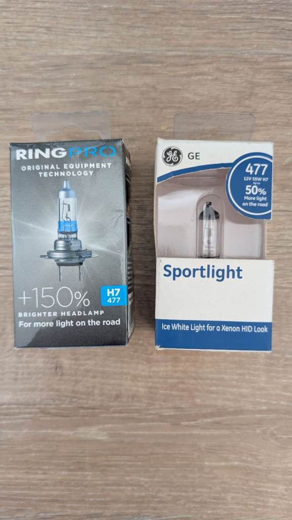 Headlamp Bulbs New
