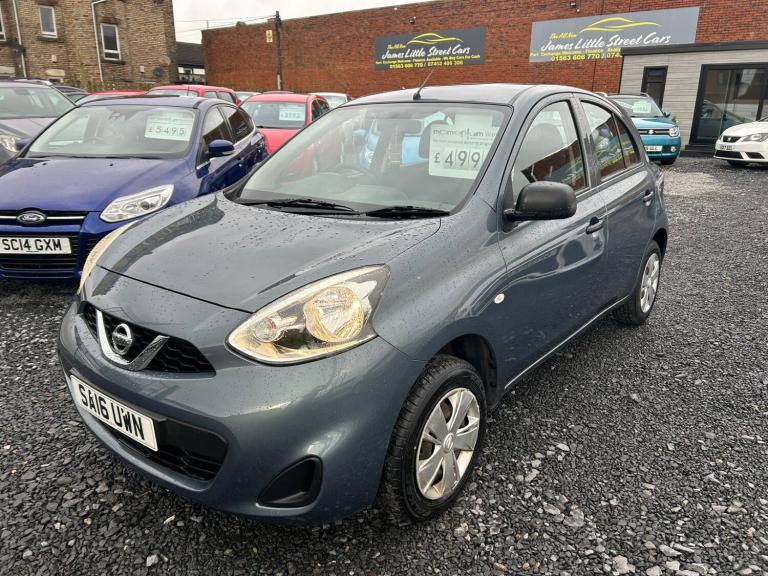 2016 Nissan Micra 1.2 Visia 5dr HATCHBACK Petrol Manual