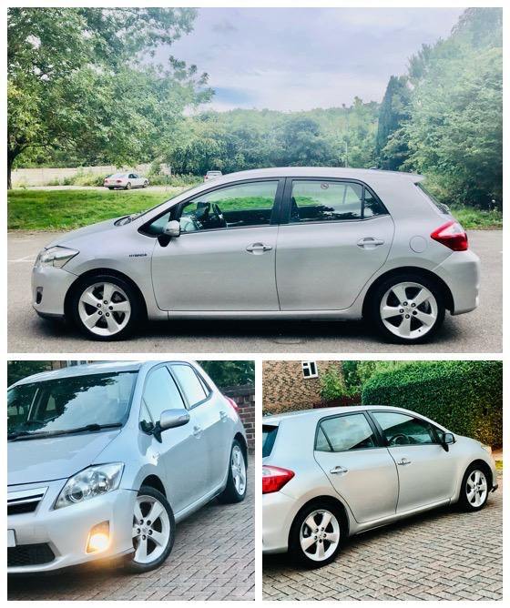 AUTOMATIC 2011 TOYOTA AURIS HYBRID,ONLY £20 TAX 1 YEAR,ULEZ FREE,VERY ECONOMICAL 