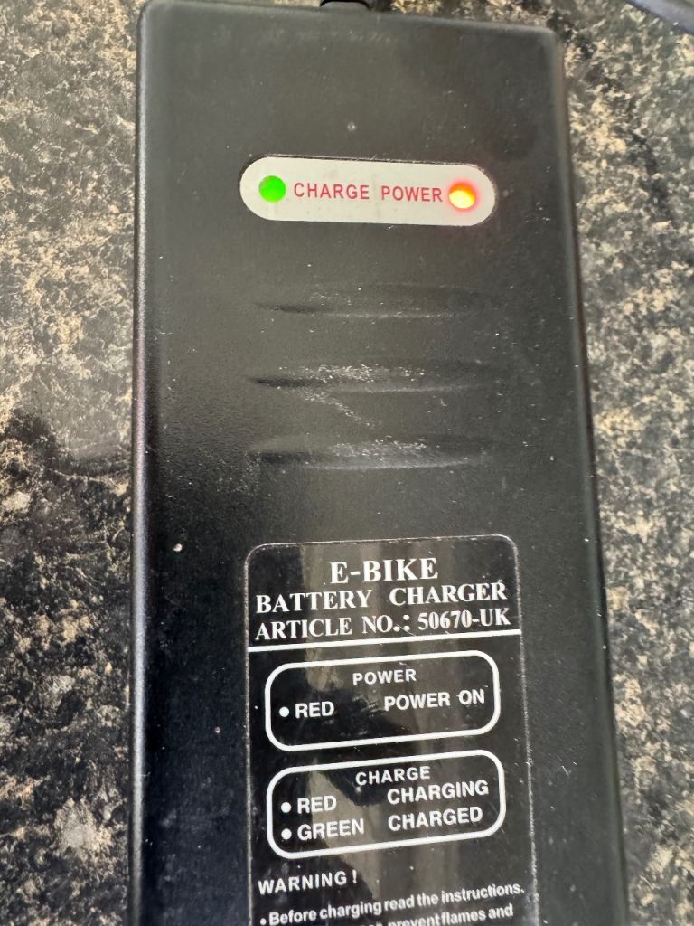 Electric bike charger