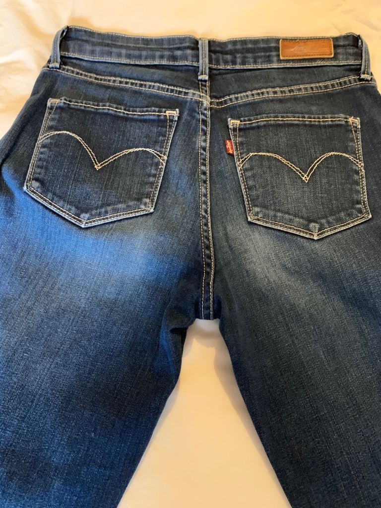 Navy Denim Jeans