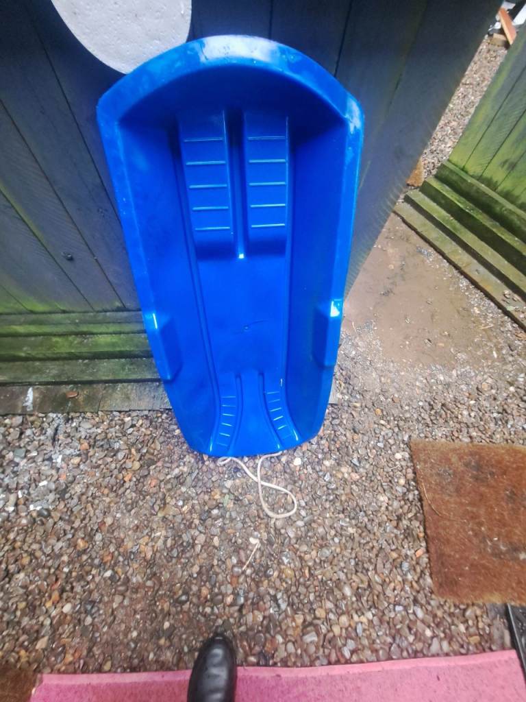 Free- child's plastic sledge
