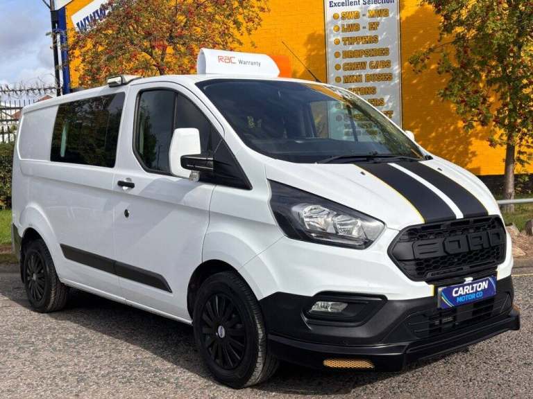 2019 Ford Transit Custom 2.0 320 EcoBlue Crew Van Double Cab L1 H1 [ Air Con ) Euro 6 (6 Seat) (1...