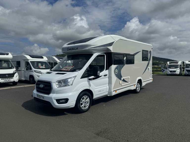 2020 CHAUSSON TITANIUM 708 4 BERTH AUTOMATIC MOTORHOME WITH ONLY 10K MILES ANDERSON MOTORHOME SALES