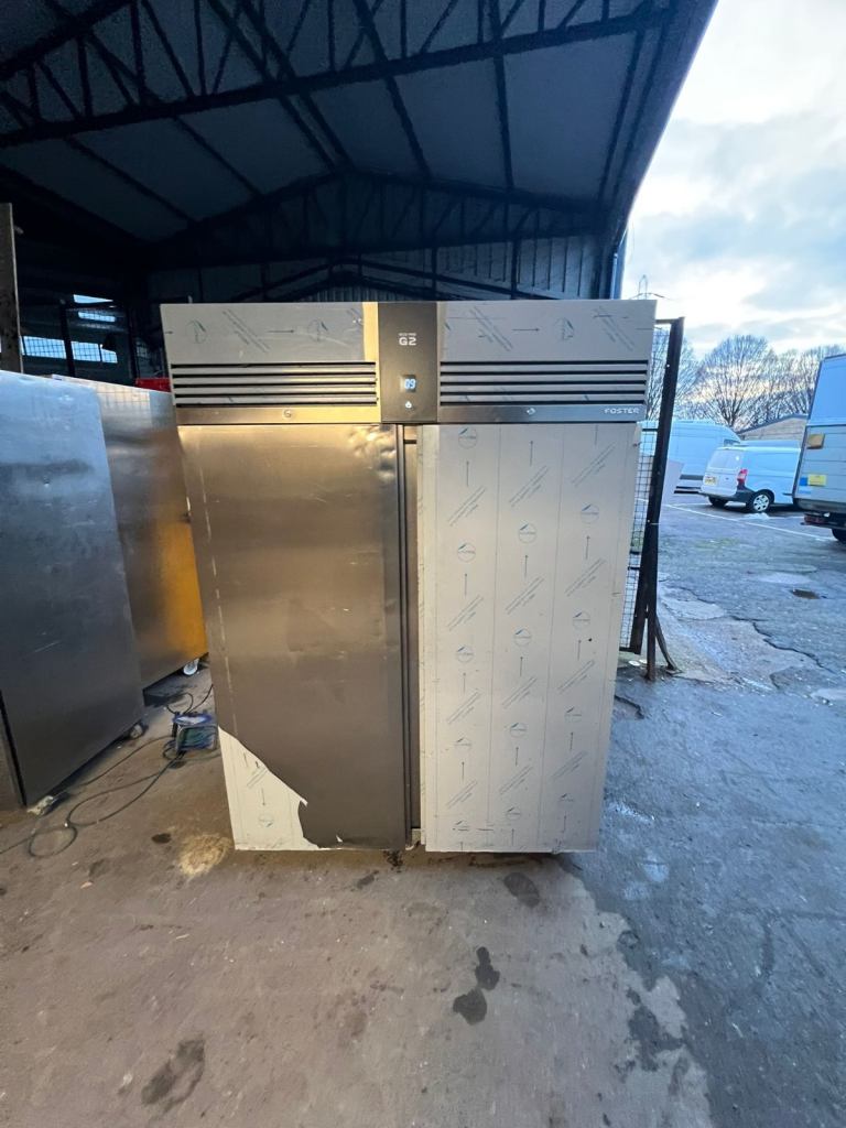 Commercial double door g2 foster fridge cafe shop restaurant takeaway 