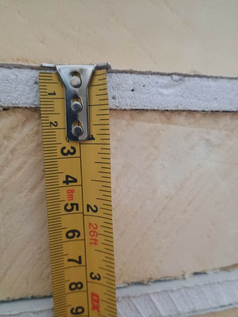 7 x 80mm PIR Insulated Plasterboard