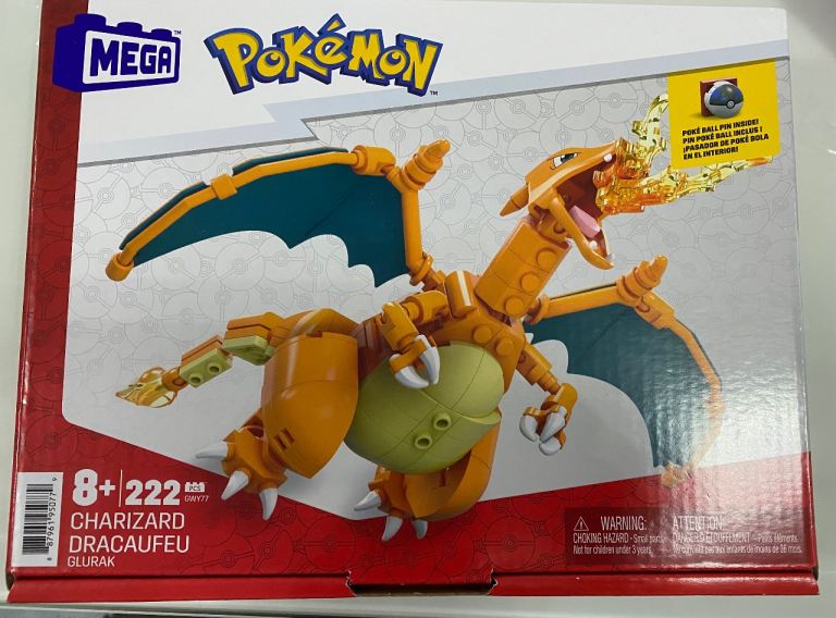 Mega blocks-Pokemon Charizard toy