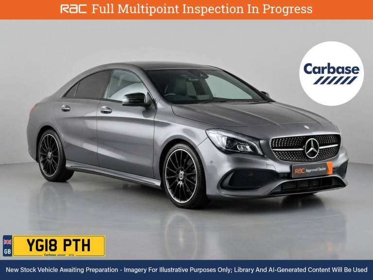 2018 Mercedes-Benz CLA 1.6 CLA200 AMG Line Night Edition (Plus) Coupe 4dr Petrol Manual Euro 6 (s...