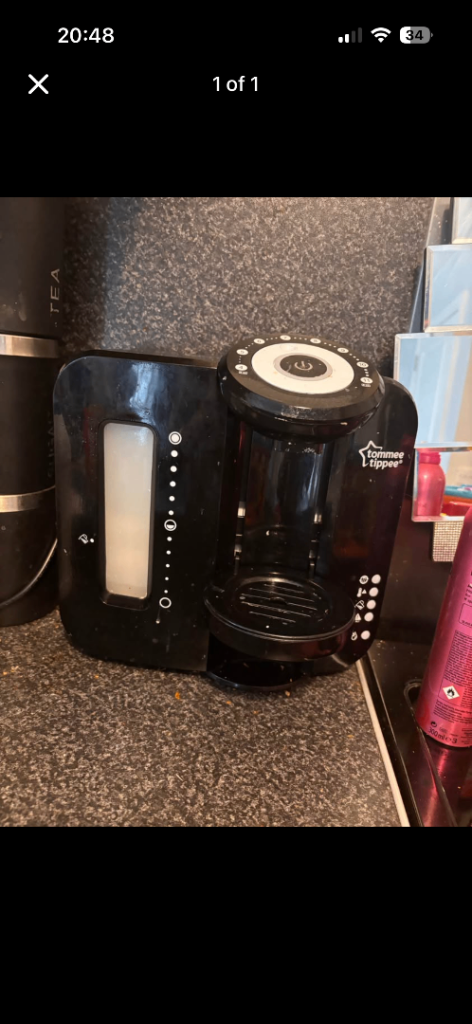 Tommee Tippee Perfect Prep Day & Night Machine – Black, Good Condition ...