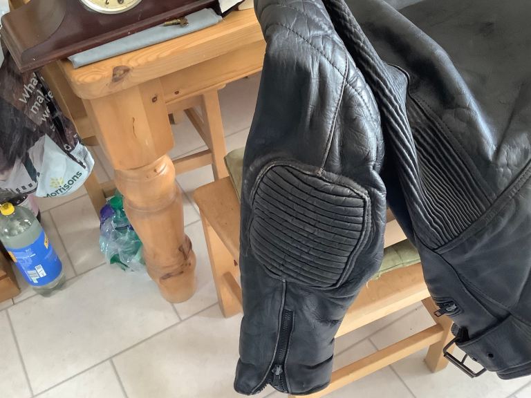 Motorcycle leather jacket 