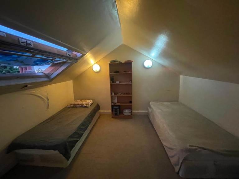 A double room available in house share with a Muslim family