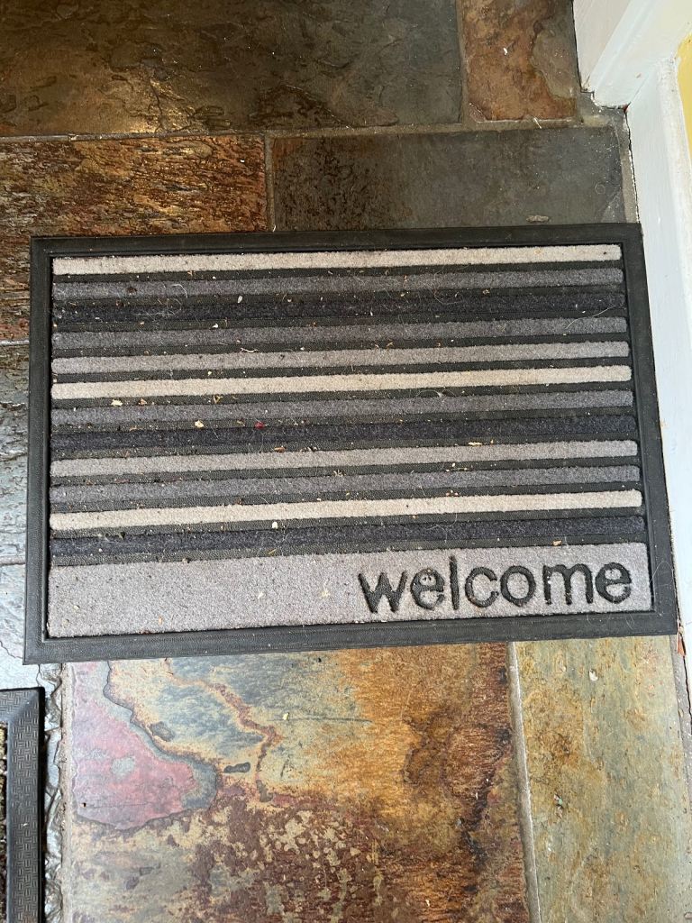 Welcome mat