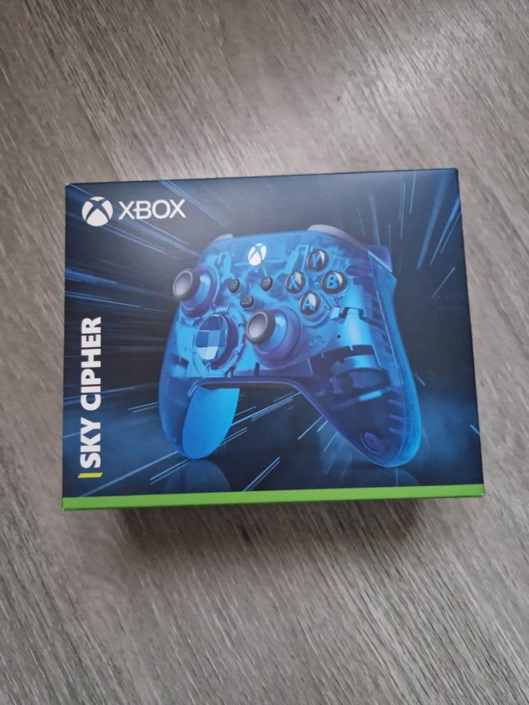 Xbox controller sky cipher brand new sealed 