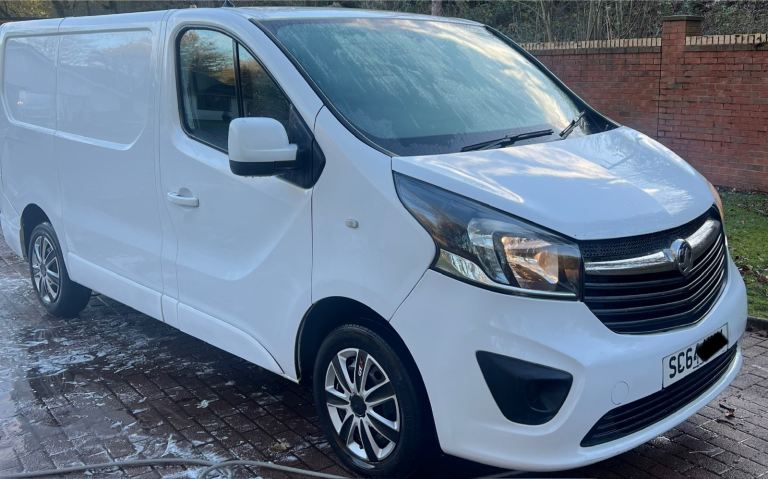 2014 Vauxhall Vivaro 2.7t 1.6 CDTi Swb  NO VAT TO PAY facelift model 64 FULL MOT Colour Coded Body 
